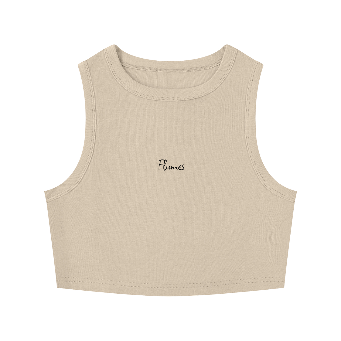 Women's Tight Crewneck Crop Tank Top