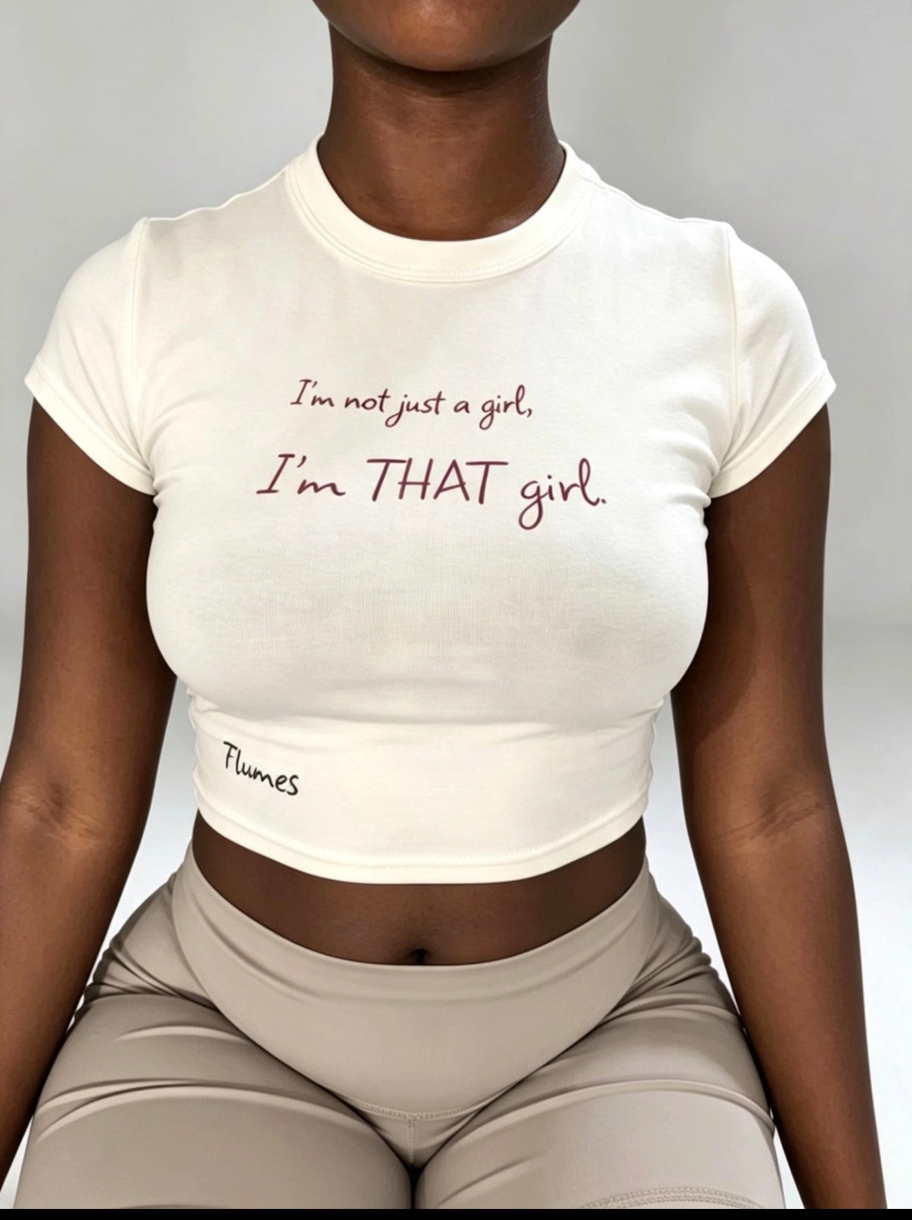 THAT girl Cropped T-Shirt