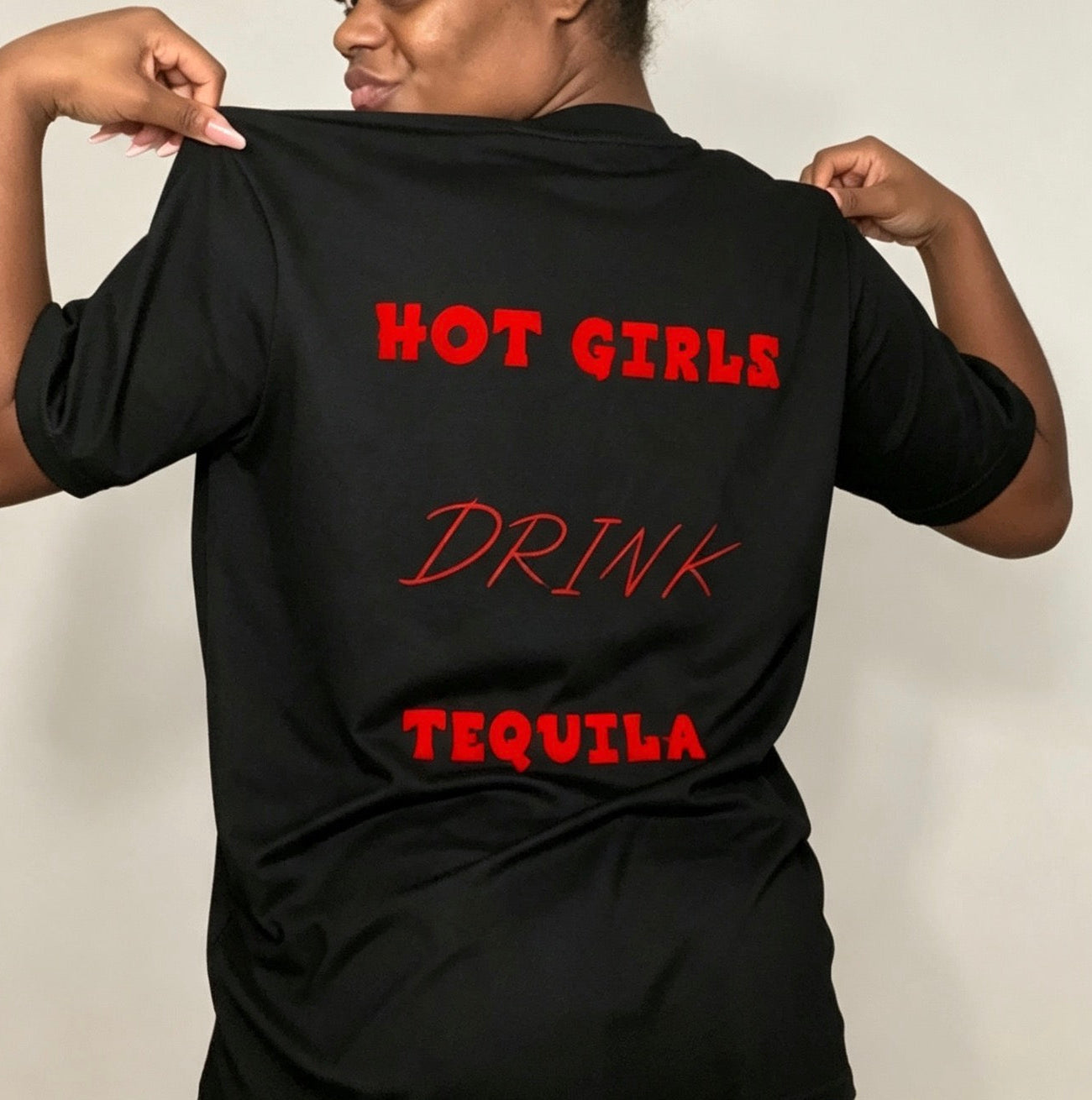 Hot Girls Drink Tequila T-shirt