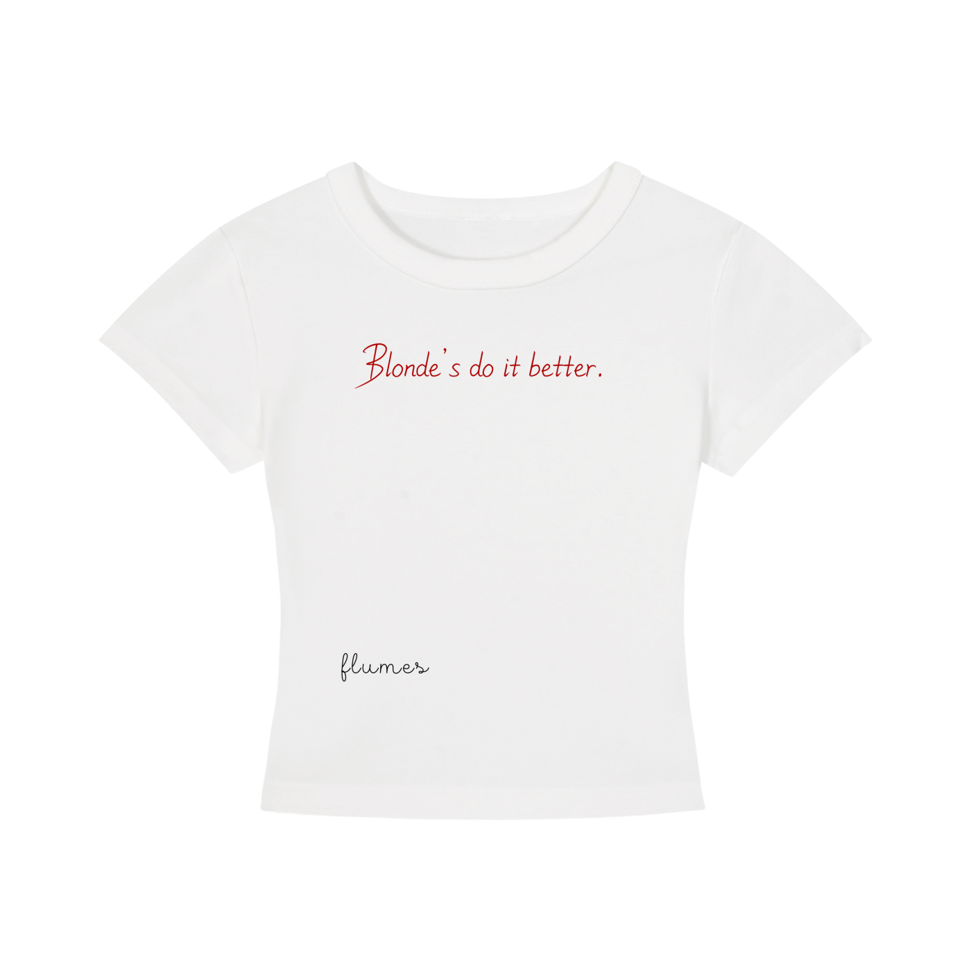 Blonde’s Cropped T-Shirt