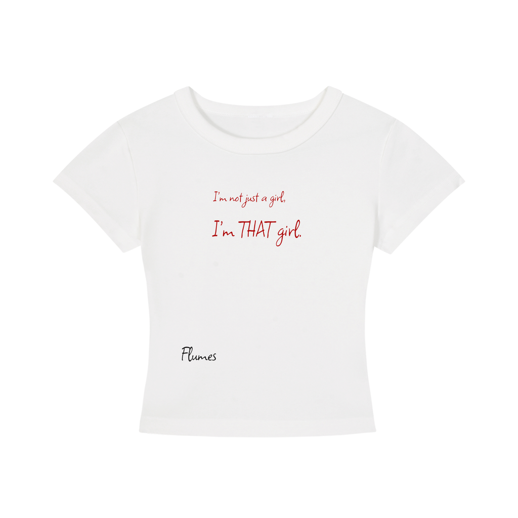 THAT girl Cropped T-Shirt
