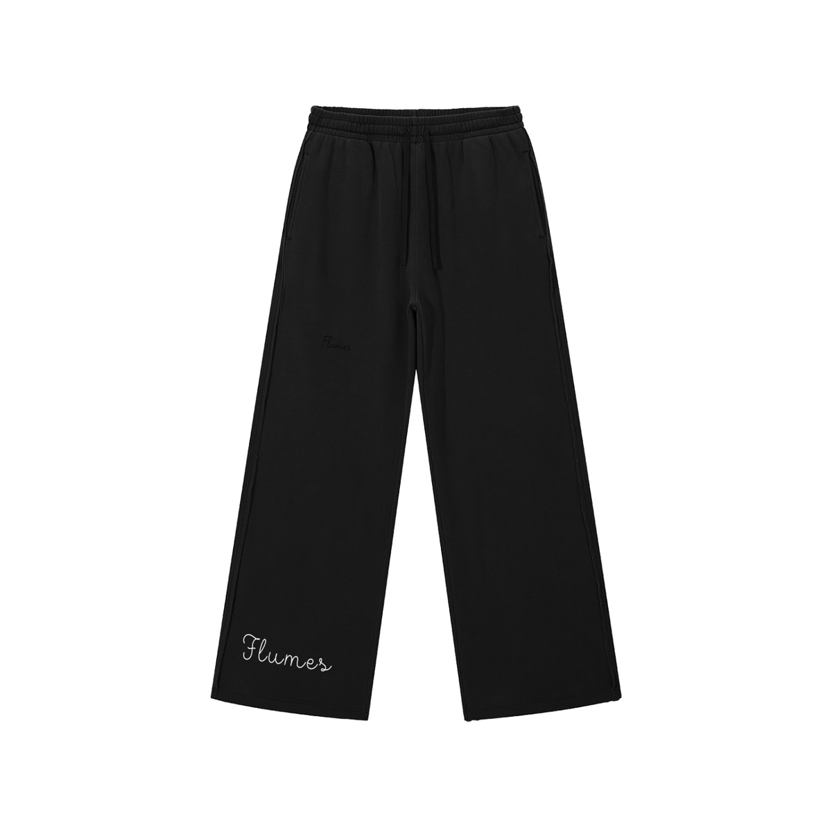 Snow Washed Raw Edge Sweatpants